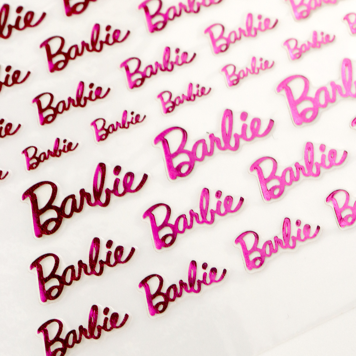 Barbie☆バービー☆ネイルシール MINISO × Barbie バービー ネイルシール 日本未入荷 | aboo