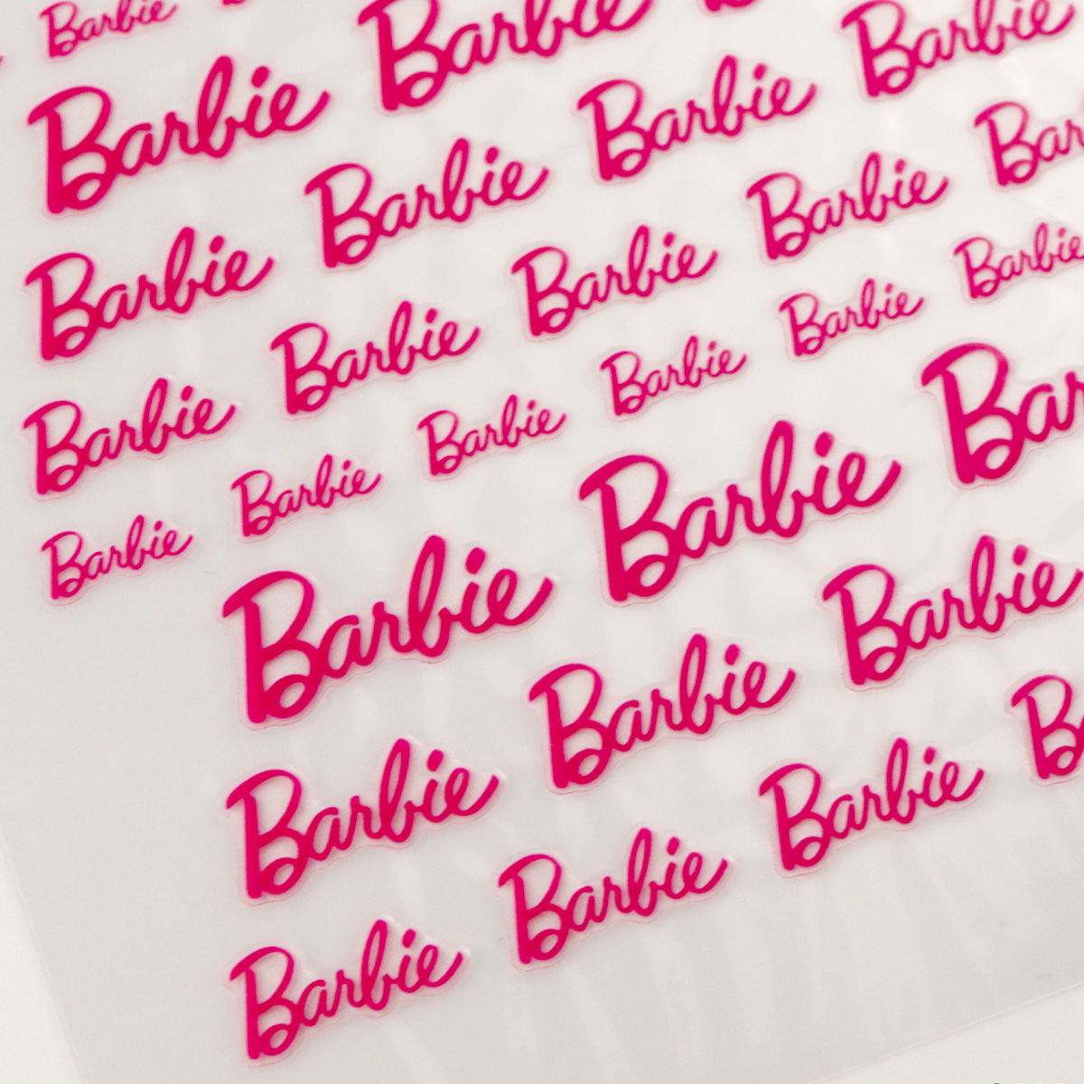 ロールシール  Barbie キャラクターステッカー／バービー／スター | キャラクター
